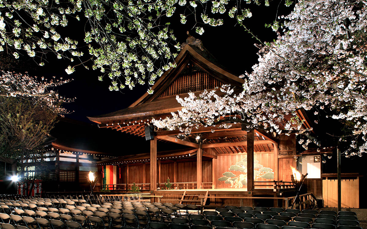 第19回 奉納 靖国神社 夜桜能 | 株式会社ムラヤマ