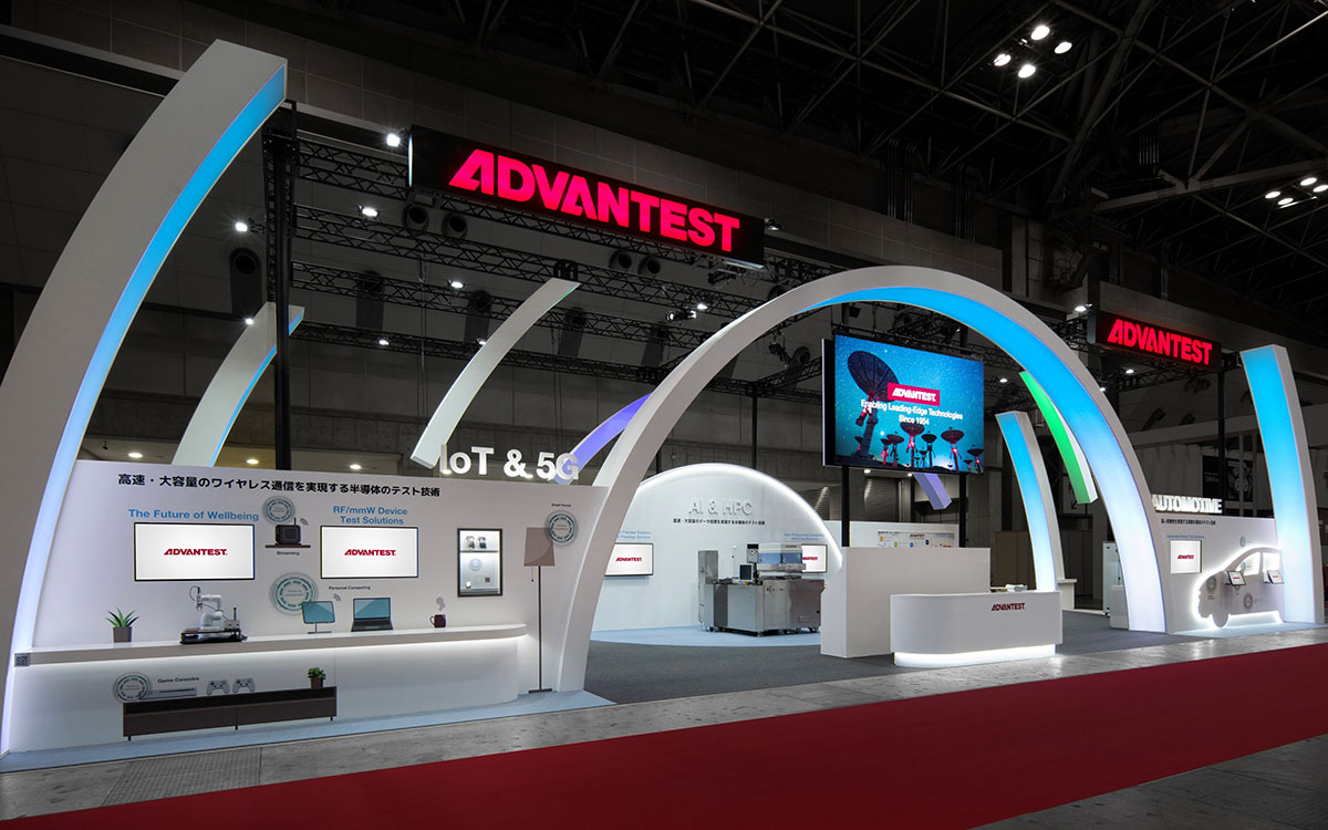 ADVANTEST Booth at SEMICON JAPAN 2023