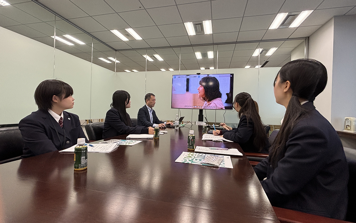 新潟明訓高校の生徒の皆さんが企業訪問に来社しました。