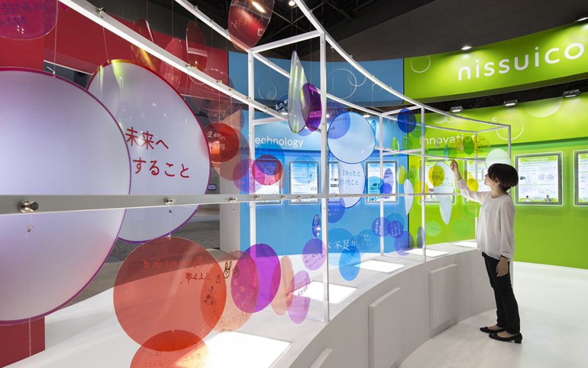 下水道展’22　日水コンブース