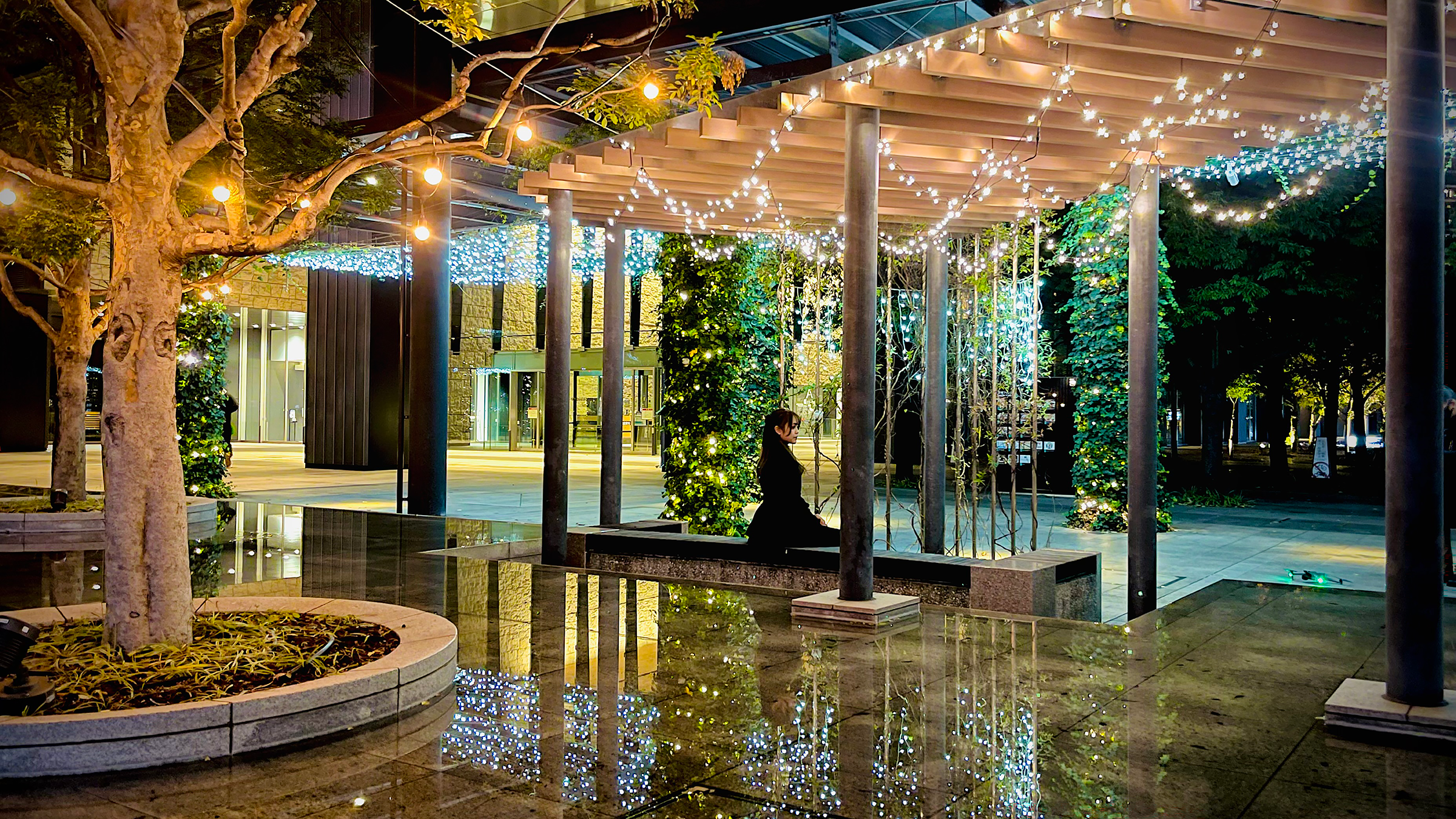 イルミネーションには街の姿を変える力がある。